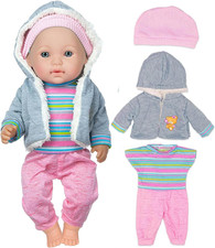 5pc Puppenkleider Set