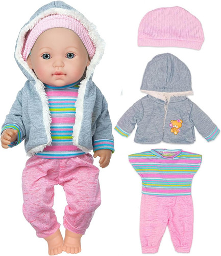 5pc puppenkleider set - puppenkleider,