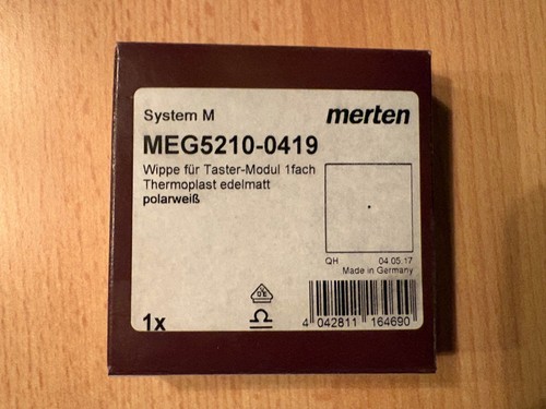 Merten wippe taster modul - merten, taster-modul