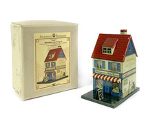 Lot 8136 Blech Schmidt EG 003-M Altstadthaus mit Laden, Spur 0 für Märklin, Bing