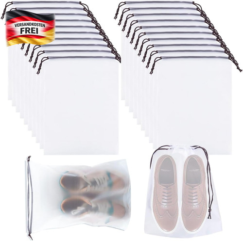 Transparente schuhbeutel set - schuhbeutel,
