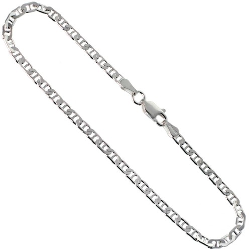 Sterlingsilber 3mm flache - sterlingsilber,