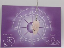 Spiral Pendel Rosenquarz 2,5