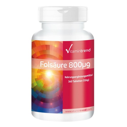 Folsäure 800 µg 360 - 800,