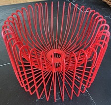 IKEA Tradig Ehlen Obstschale Drahtkorb rot