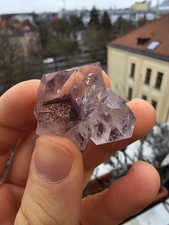 Quarz Mit Hämatit Phantom