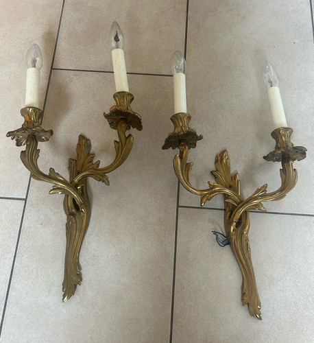 Flammige wandleuchte - 2x,