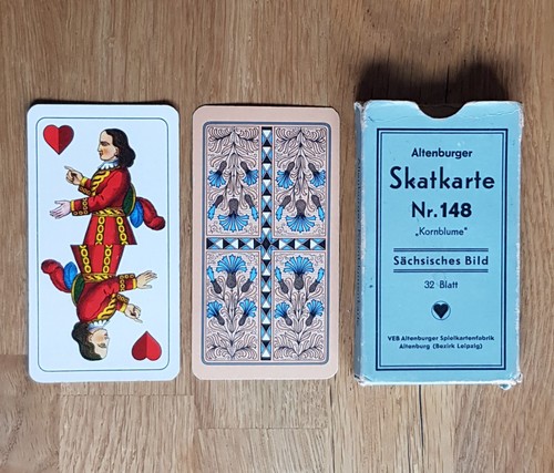 Ddr skat kornblume skatkarte - ddr,