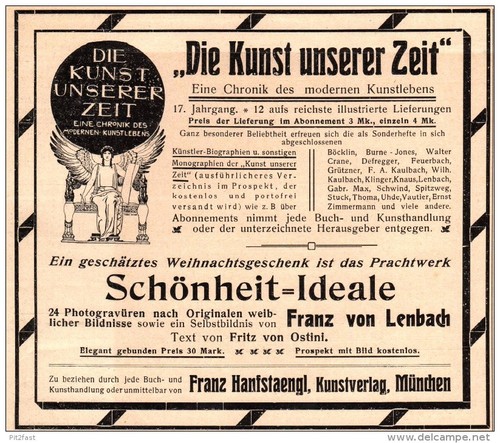 Original werbung 1905 - original,