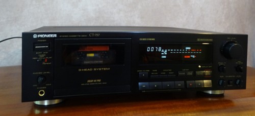 Pioneer 757 tapedeck - pioneer,