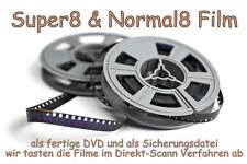 Super 8 auf DVD / 45m / Super8 / Normal 8 / N8 / S8 / Schmalfilme digitalisieren