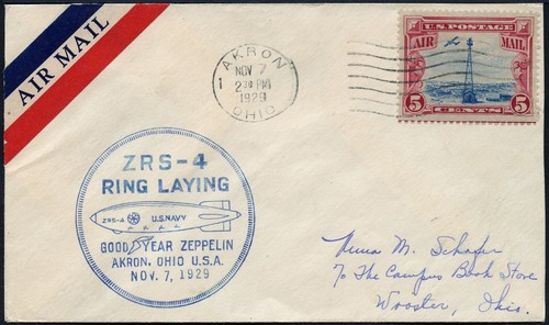 Zeppelin 1929 usa zrs ring - usa,