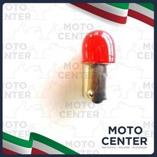 LAMPE 12V. - 10 W. ROTER ANSCHLUSS BA15S STOPPLICHT FÜR TRANSPARENTE EDELSTEINE