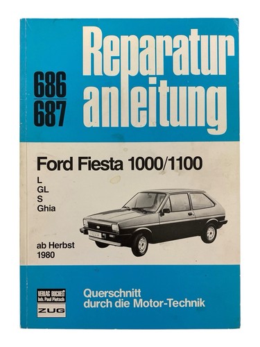 Ford fiesta 1000 1100 gl - 1000, l