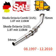 EDELSTAHL DOWNPIPE FOR Skoda