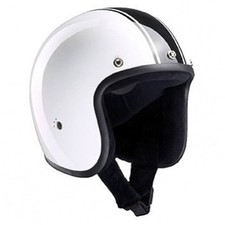 BANDIT CLASSIC JET Gr.L Jethelm Motorradhelm Helm JET weiss weiß