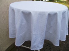 Runde Decke  DAMAST 160 cm