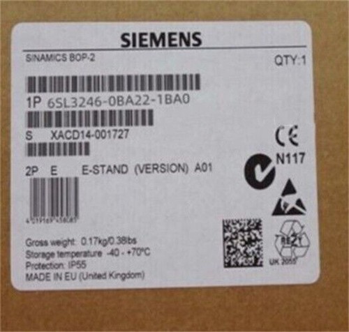 New siemens 6sl3 - new,