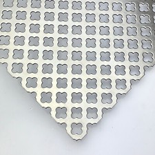 Stahl blank kleeblatt - stahl,