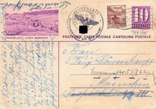 899393) Schweiz Bildpostkarte m. ZF Zürich 1940 n. München, Zensur, Nachsendung