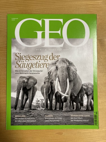 Geo ausgabe 2025 magazin - ausgabe, 02
