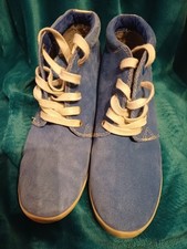 Blaue Halbschuhe mit Keilabsatz von s.Oliver Gr. 41