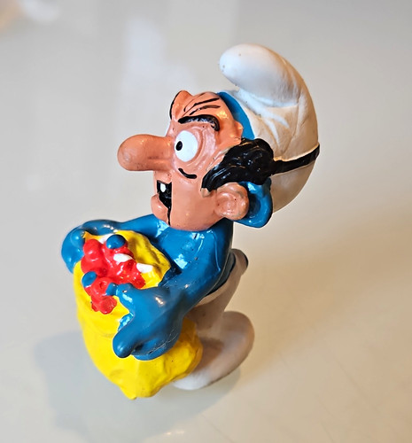 Vintage schlumpf mit - vintage,