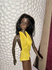 Alte Malibu Christie Mattel in original Badeanzug Vintage 70er 