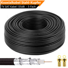 Koaxialkabel 135dB 5-Fach