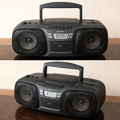Sony cfd 101 boombox fm - boombox, cd