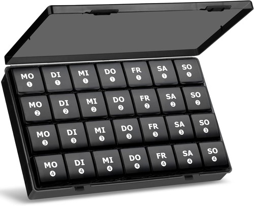 Tablettenbox monat tage - monat,