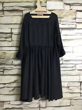 cocon.commerz PRIVATSACHEN  APFELLIG Kleid aus WÄSCHESEIDE in schwarz Größe 2