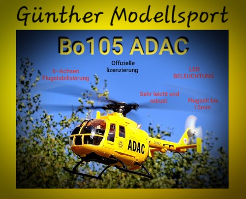 Flitezone bo105 helicopter - bo105, xl