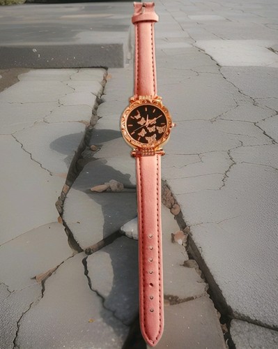 Damen armbanduhr rosa - damen,