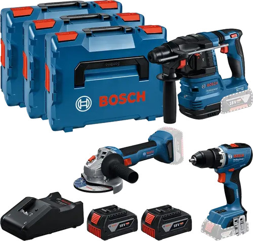 Bosch 18v profi set gsr - bosch, profi-set