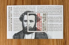 Bund BRD Block 89 postfrisch Robert Blum mit MiNr 3637