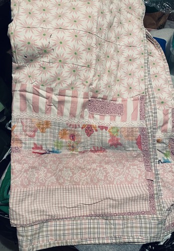 Rice babydecke rosa patchwork - rosa,