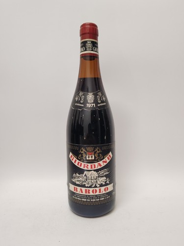 Barolo doc 1971 giordano 72l - giordano, 0,72l