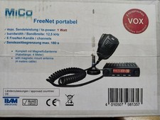 TEAM MiCo Freenet Mobil Funk 149Mhz VHF UKW Station 12V lizensfrei NEU mit VOX