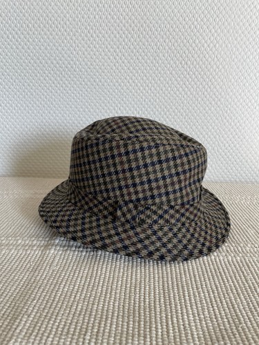 Vintage tweed hut braun - hut,