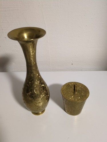 Vase messing oder bronze - vase,