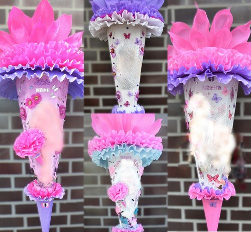 Schultüte zuckertüte für - 3d,