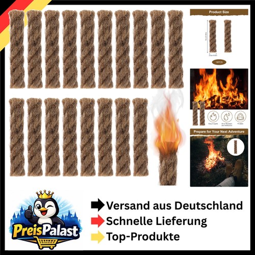18x zunder für - zunder, feuerstarter