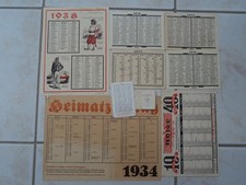 Alte Kalender /  Wandkalender