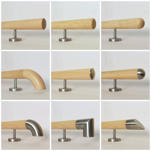 Handlauf holz ahorn - handlauf,