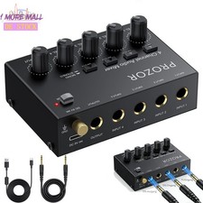 4Kanal 6.35mm Audio Mixer