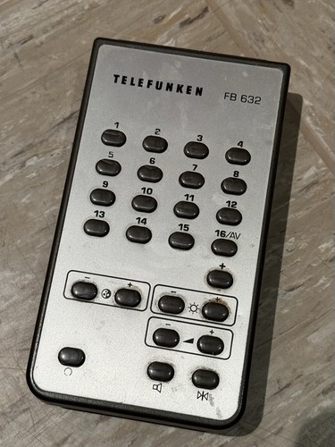 Telefunken fernbedienung - fernbedienung, fb