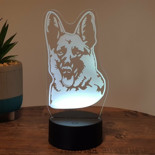 Led lampe schäferhund - lampe,