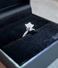 Diamond Platinum Ring (1.03ct