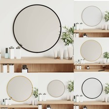 Ø20cm-Ø60cm Rund Spiegel Dekorative Wandspiegel Bad Wohnzimmer Schminkspiegel
